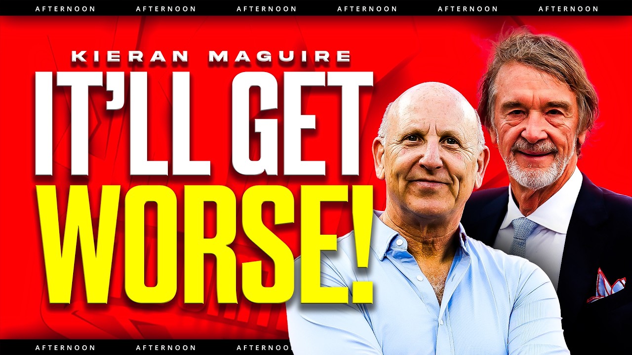 Glazers SINKING United! Kieran Maguire Man Utd News!