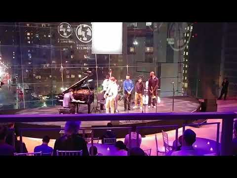 Evening jam session at Essentially Ellington 2018 with Chris Crenshaw