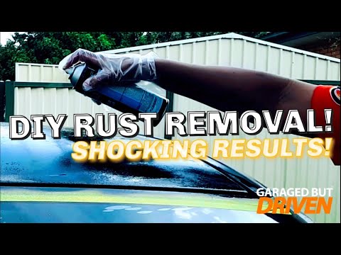 RUST REPAIR USING A SPRAY CAN RUST CONVERTER!! LANCER CJ TO EVO X BUILD Ep.3