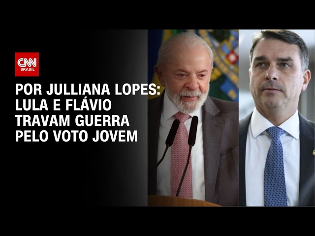 Análise: Lula e Flávio Bolsonaro disputam votos do eleitorado jovem | HORA H