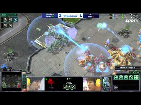 [0624] Flying(WOONGJIN) vs. Best(SKT1) PvP 4SET Newkirk Precinct -Starcraft2,esportstv,SPL