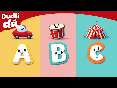 Abeceda 🔤 | Pesnička pre deti o učení písmeniek abecedy
