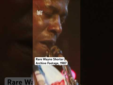 Wayne Shorter: Rare Archive Footage from Lugano Estival Jazz, 1987