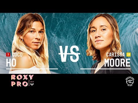 Carissa Moore vs. Coco Ho - Round of 16, Heat 3 - Roxy Pro France W 2019