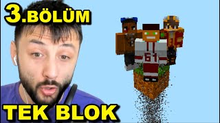 Ekiple TEK BLOK MİNECRAFT SkyBlock 3.Bölüm