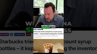 AI at Starbucks: Will Robots Replace Baristas & Cut Your Hours? #shorts