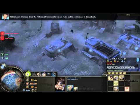 COH 1 Opposing Fronts - Operation Market Garden - Mission 8 - Oosterbeek: Der Hexenkessel - The End