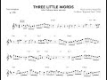 John Coltrane solo on Three Little Words (Bags & Trane Album, 1959)