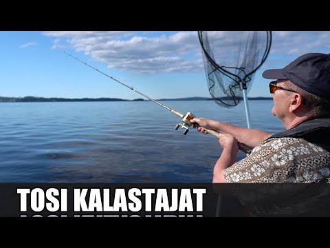 Heittokalastusta kesäkuun helteellä