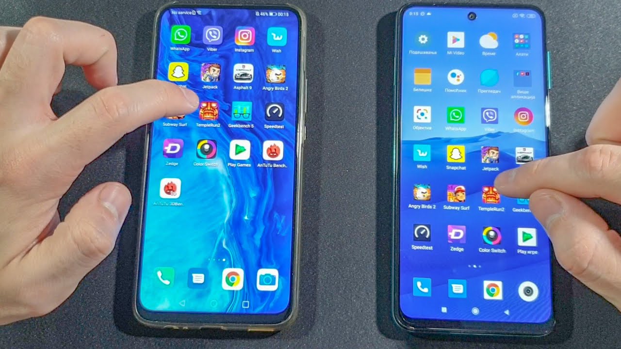 Xiaomi Redmi Note 9 Pro vs Honor 9X Comparison Speed Test