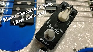 Video thumbnail for Mooer Thunderball Bass (Bass audio test) by The Nerd Bass