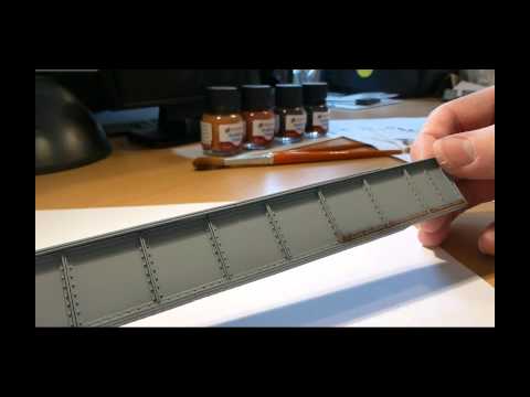 Dean Park Station Video 28- How to use Humbrol Weathering Powders