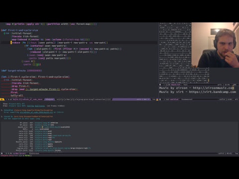 Advent of Code 2018 - Clojure - Day 18 (Part 2)