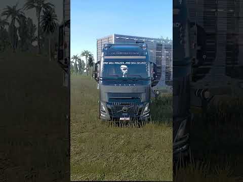 ETS2-Saindo da Fazenda-Aparecida do Rio Doce-Goias-Brasil #ets #ets2mods #ets2modsbrasil #eurotruck