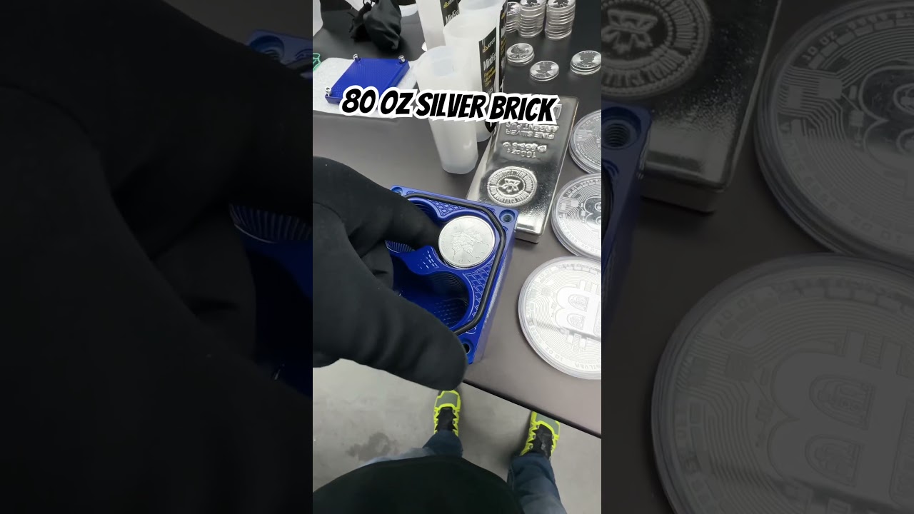 80oz silver brick. Order now. GorillaProCustoms.com