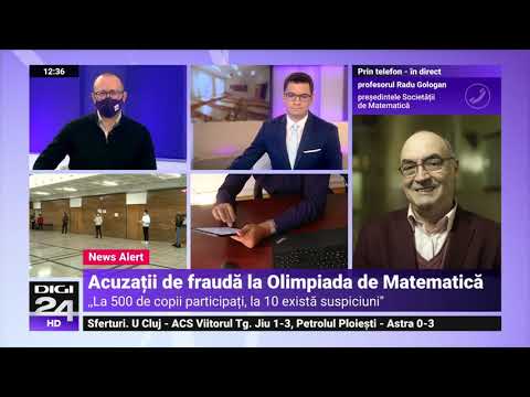 Acuzații de fraudă la Olimpiada de Matematică. Negruțiu: Vina le aparține deopotrivă părinților