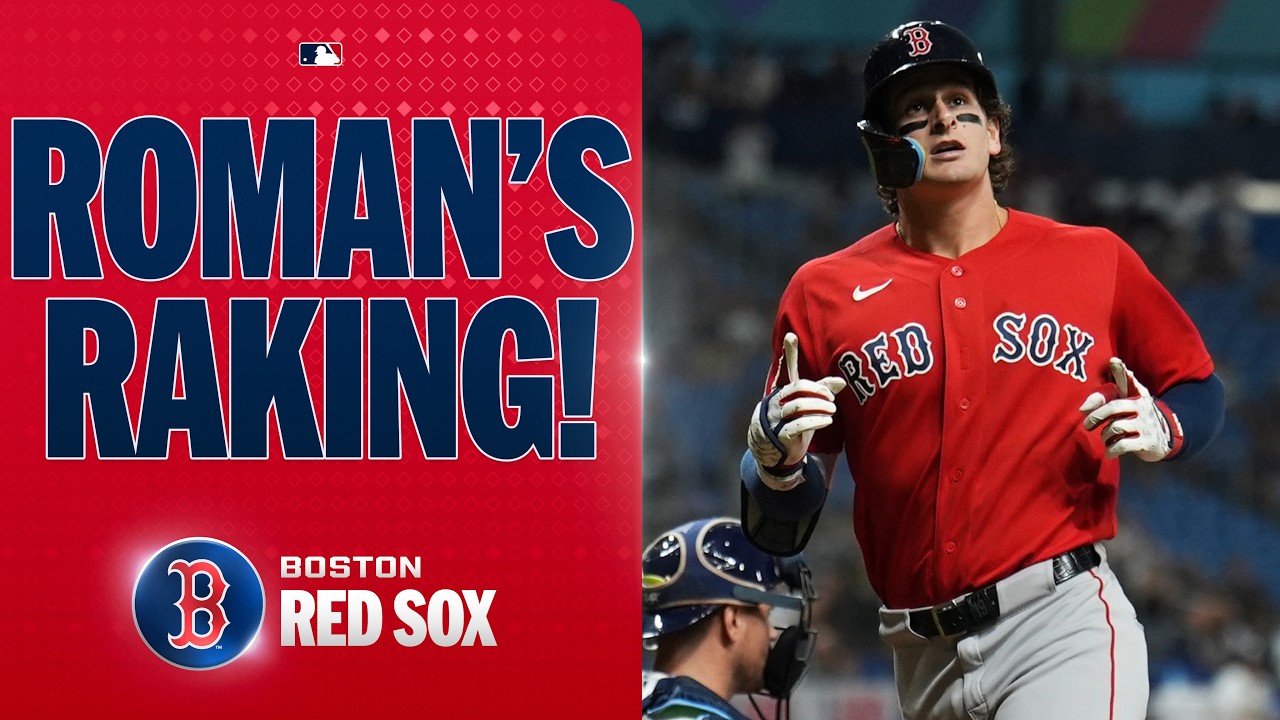 Roman Anthony CRUSHES a 438-foot LEADOFF HOME RUN for the Red Sox! 💪😤 | MLB Highlights