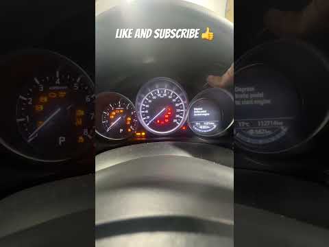 How to reset oil service due on mazda cx from instrument cluster #mazda #serviceindustry