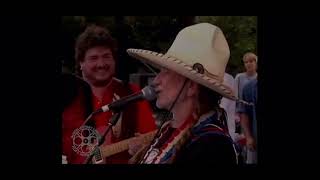Willie Nelson and Billy Walker - Funny How Time Slips Away - 4th of July Picnic 1998