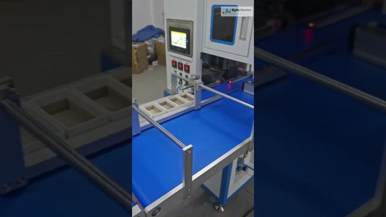 Drawer Box Ribbon Threading Machine video thumbnail