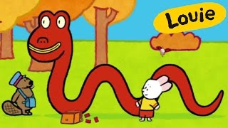 Monstruo - Louie dibujame al Monstruo Lago Ness | Dibujos animados para niños