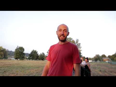 Kurník na kolech pro slepice z komunitní zahrady MetroFarm