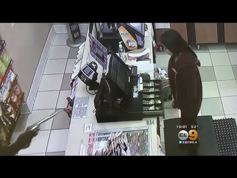 Gas Station Stick-Up Caught On Camera