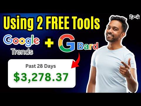 Over $3,000.0 MONTH Using Google Trends And Google Bard (FREE) Make Money Online 2023