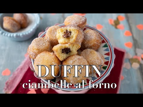 DUFFIN ALLA NUTELLA Ricetta per CIAMBELLE DONUTS AL FORNO nello stampo da Muffin - Chiarapassion