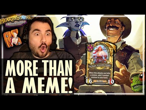 GOLDEN PAGLE IS MORE THAN A MEME! - Hearthstone Battlegrounds