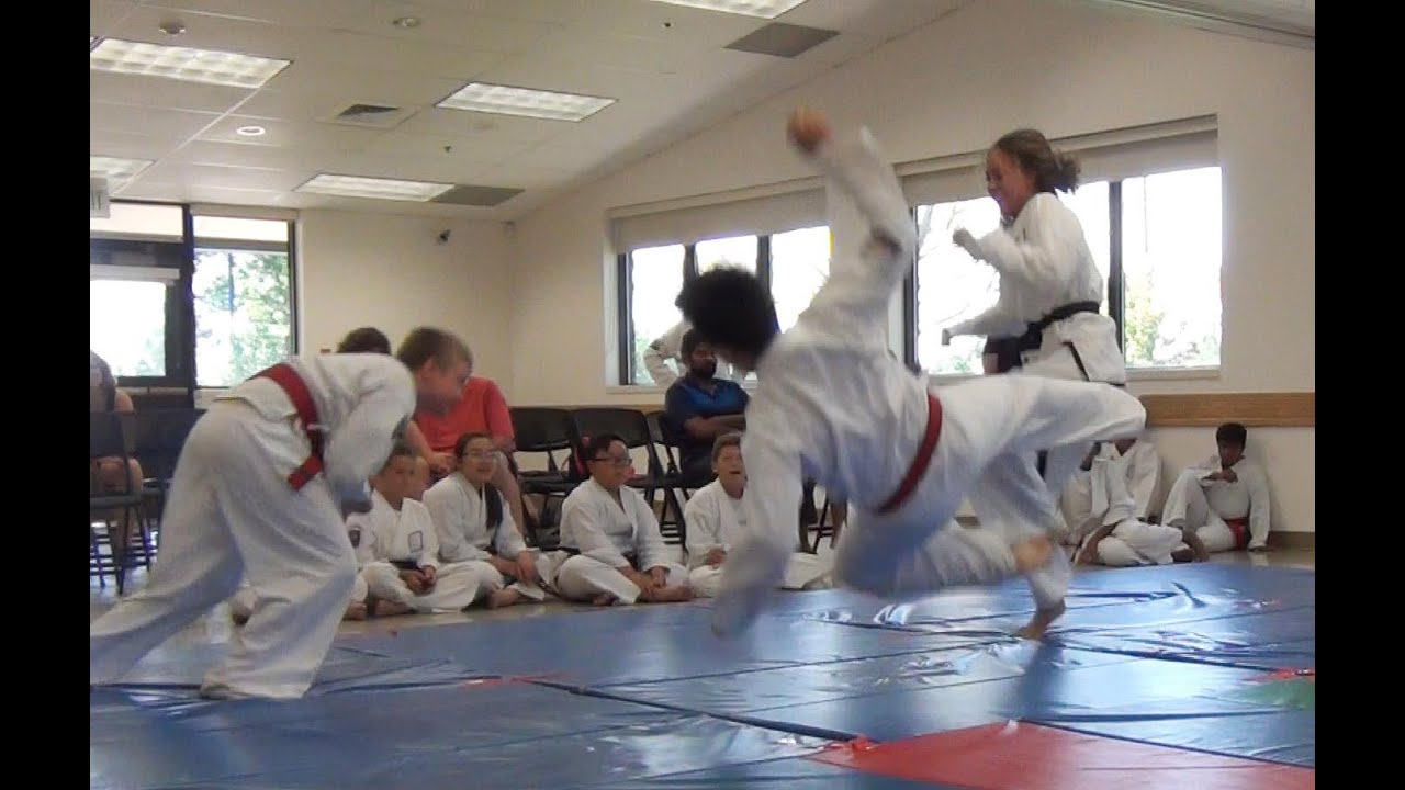 Traditional TaeKwon-Do Alliance's Young Black Belts in Action