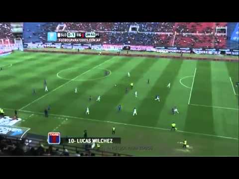 Gol de Wilchez  San Lorenzo 0   Tigre 1  Fecha 10  Primera División 2014