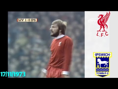 Liverpool vs Ipswitch 17/11/1973- First Division 1973/1974