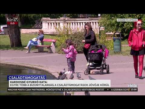 Kardosné Gyurkó Kata: Egyre több a bizonytalanság a családtámogatások jövője körül - HírTV