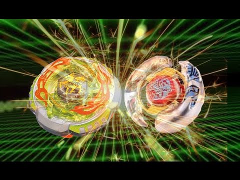 Beyblade Battle: Rock Giraffe R145WB vs Gemios DF145FS