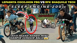Download lagu LAGA BIGMATCH❗SLEEP ENGINE 200cc ( Nanda Mini 🆚 Tegar Sanjaya ) mp3
