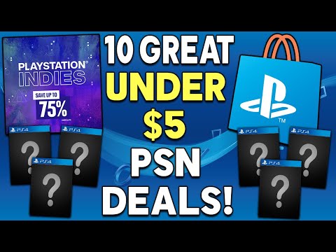 10 PSN Game DEALS UNDER $5 Now! - EXTREMELY CHEAP PS4 Games!