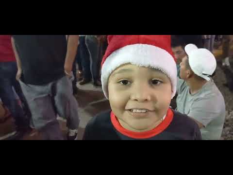 Encendido del árbol de Navidad en Jesús de Otoro 