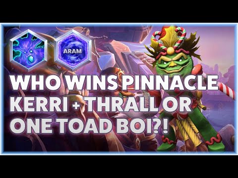 Nazeebo Ravenous Spirit- WHO WINS PINNACLE KERRI + THRALL OR ONE TOAD BOI?! - ARAM