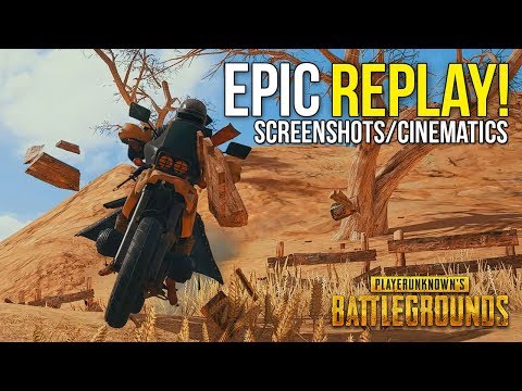 PUBG Replay Feature, Epic Cinematics & Screenshots! ~ PLAYERUNKNOWN'S BATTLEGROUNDS