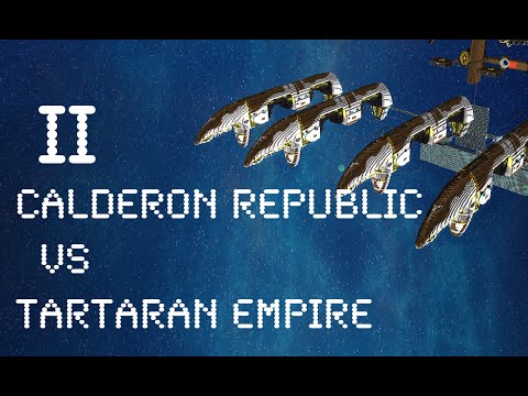 StarMade Multiplayer #10 - Calderon Republic vs Tartaran Empire II