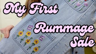 My First Rummage Sale Haul | Reseller | Poshmark Ebay Mercari depop Curtsy