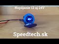 USB QC nabíječka s USB-C nabíječkou a voltmetrem 12/24V - USB + USB-C / hliníková / modrý LED displej - Video Youtube