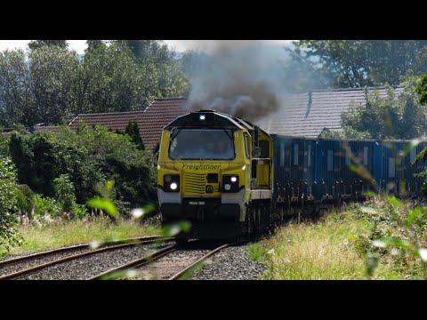 Freightliner Class 70 No. 70005 on 6J34 Runcorn Folly Lane - Brindle Heath on 01.09.20 - HD