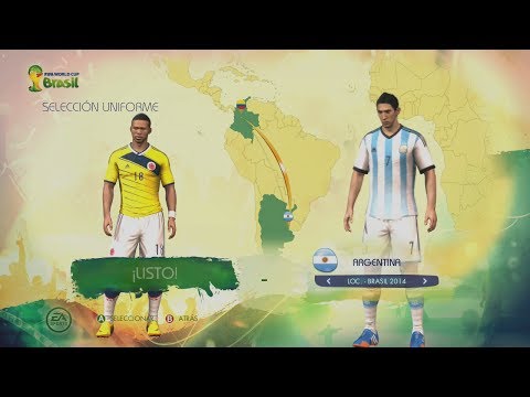 FIFA World Cup Brazil 2014 - Full Game Menus, Game Modes, Teams, Uniforms, and More!