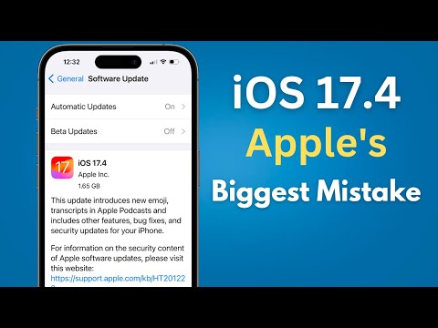 iOS 17.4 - Apple's Biggest Mistake | iOS 17.4.1 CONFIRMED! (HINDI)