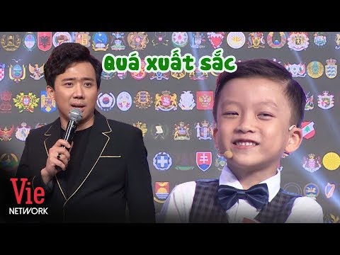 Trấn Thành bái phục cậu bé 6 tuổi nhận diện quốc huy SIÊU ĐỈNH | SIÊU TRÍ TUỆ (The Brain Vietnam)