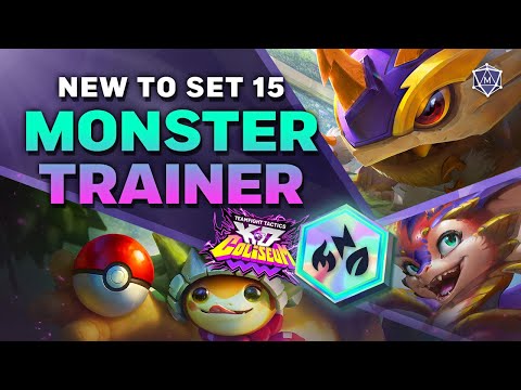 RAMMUS in TFT! The New MONSTER TRAINER Trait EXPLAINED!