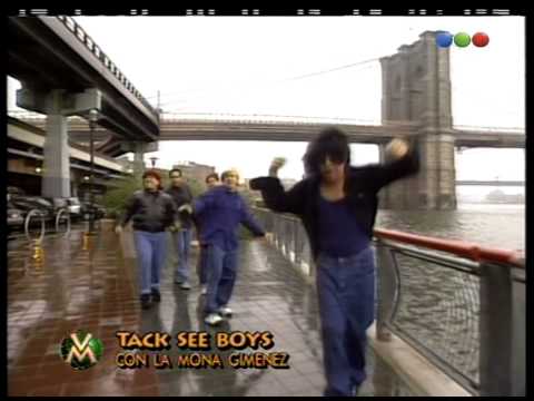 Los Tacksee Boys con La Mona Jiménez en Nueva York - Videomatch 99