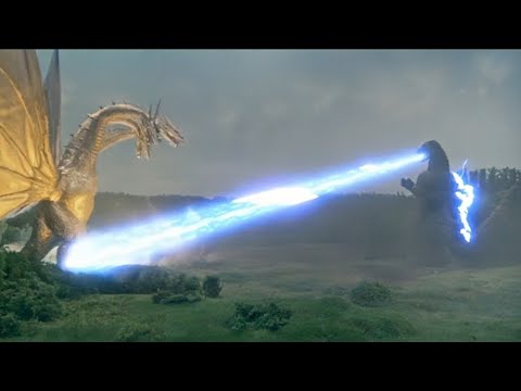 Primeira Luta (1080p HD) | Godzilla vs. King Ghidorah